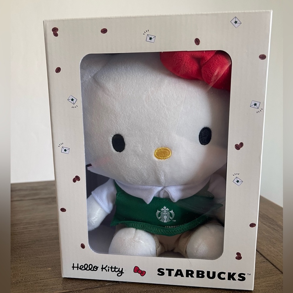 LIMITED EDITION Hello Kitty x
Starbucks plush toy